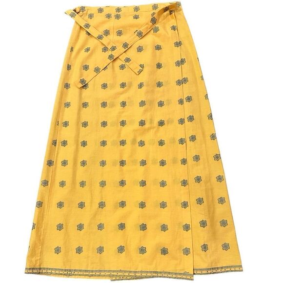 Good Things Women’s Wraparound Boho Straight Three-fold Maxi Skirt Size X-LARGE - Picture 7 of 16